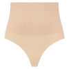 BYE-BRA - FAJA SIN COSTURAS ESTILO TANGA BEIGE TALLA S