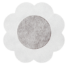 BYE-BRA - PEZONERAS FLOR PACK 3 UDS MARRÓN TALLA M