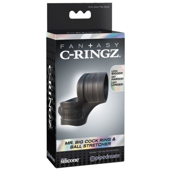 FANTASY C-RINGZ - BIG ANILLA PENE Y TESTÍCULOS