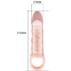 BAILE - FUNDA EXTENSORA PENE CON STRAP PARA TESTÍCULOS 13.5 CM