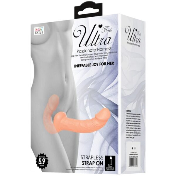 img_121033_bce3bd423cab281d933522e620c7ab12_1.jpg BAILE - ULTRA PASSIONATE HARNESS DILDO CON ARNÉS SIN SUJECIÓN