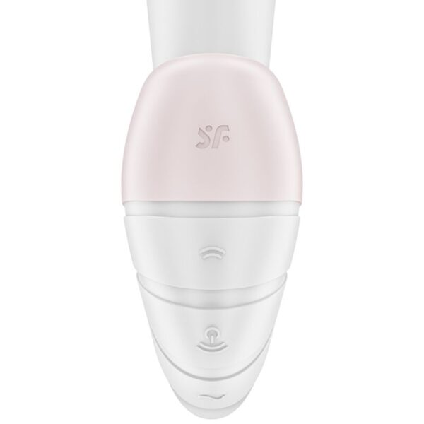 SATISFYER - SUPERNOVA ESTIMULADOR Y VIBRADOR BLANCO