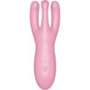SATISFYER - THREESOME 4 VIBRADOR APP ROSA