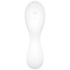 SATISFYER - CURVY TRINITY 5 ESTIMULADOR Y VIBRADOR APP BLANCO