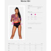 OBSESSIVE - WORKER GIRL DISFRAZ TRABAJADORA SEXY L/XL