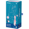 SATISFYER - AIR PUMP BOOTY 5+ VIBRADOR ANAL INFLABLE ROSA