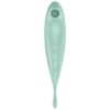 SATISFYER - TWIRLING PRO+ ESTIMULADOR Y VIBRADOR APP VERDE