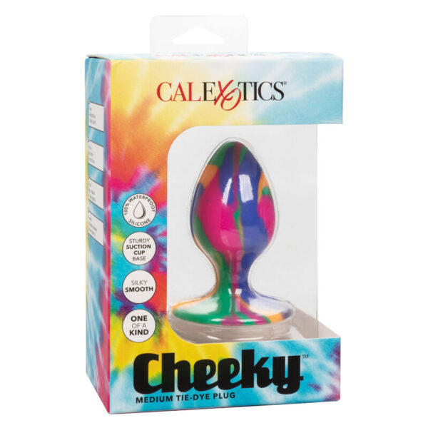 img_127399_3b193ab21b629210b3cb9ed4d21f94a5_1.jpg CALEXOTICS - CHEEKY MEDIUM TIE-DYE PLUG ANAL