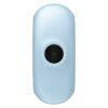 SATISFYER - PRO TO GO 3 ESTIMULADOR Y VIBRADOR DOBLE AZUL