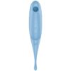 SATISFYER - TWIRLING PRO ESTIMULADOR Y VIBRADOR AZUL