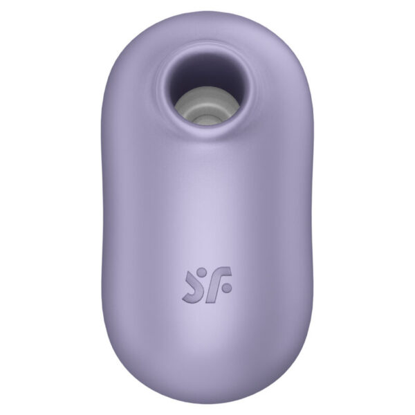 SATISFYER - PRO TO GO 2 ESTIMULADOR Y VIBRADOR DOBLE VIOLETA