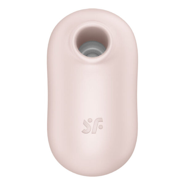 SATISFYER - PRO TO GO 2 ESTIMULADOR Y VIBRADOR DOBLE BEIGE
