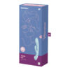 SATISFYER - TRIPLE OH VIBRADOR HÍBRIDO AZUL