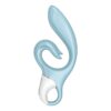SATISFYER - LOVE ME VIBRADOR RABBIT AZUL