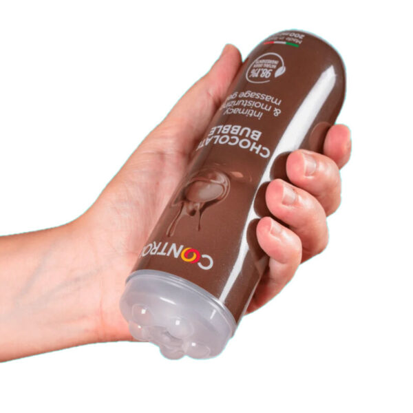 img_133645_35b8dc8623c9cfe0ff3ac42685f727a2_1.jpg CONTROL - GEL DE MASAJE 3 EN 1 CHOCOLATE BUBBLE 200 ML