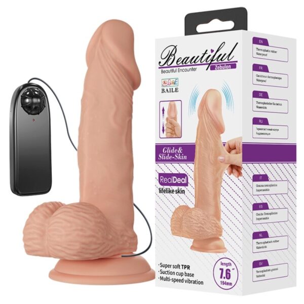 BAILE - BEAUTIFUL ENCOUNTER ZEBULON VIBRACIÓN 19.4 CM NATURAL