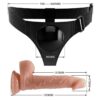 PRETTY LOVE - HARNESS BRIEFS ARNÉS UNIVERSAL CON DILDO KEVIN 19 CM NATURAL