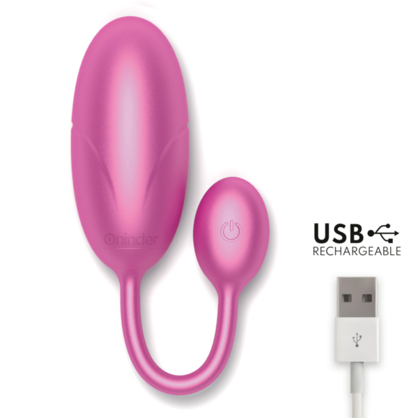 img_143066_9f7277c37084669b4612c8888e56ab0c_1.png ONINDER - TOKYO HUEVO VIBRADOR ROSA 7.5 X 3.2 CM - APP GRATUITA