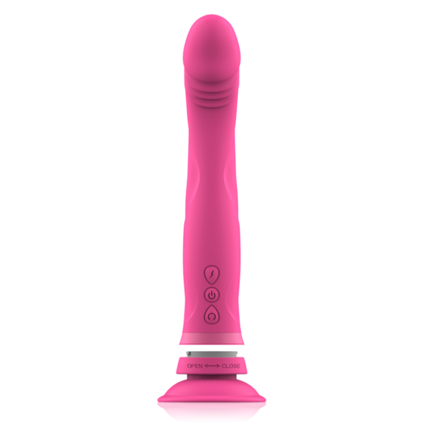 INTENSE - MICHELANGELO DILDO VIBRADOR SILICONA ROSA