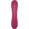 SATISFYER - CURVE TRINITY 1 AIR PULSE VIBRATION ROJO