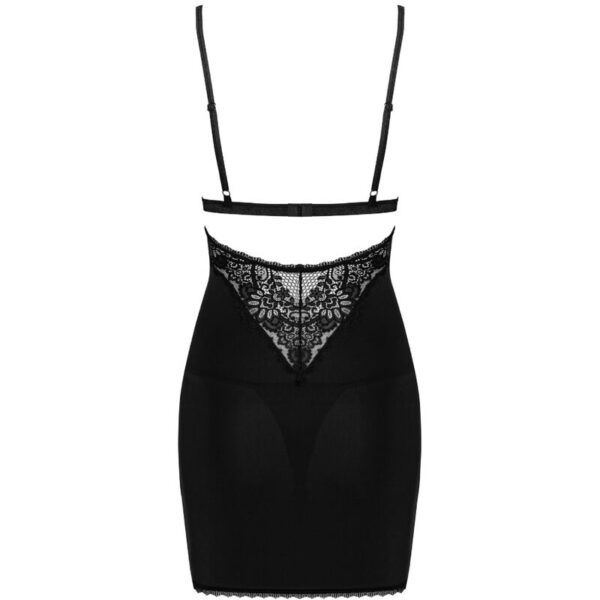 OBSESSIVE - MADERRIS CHEMISE & TANGA XS/S
