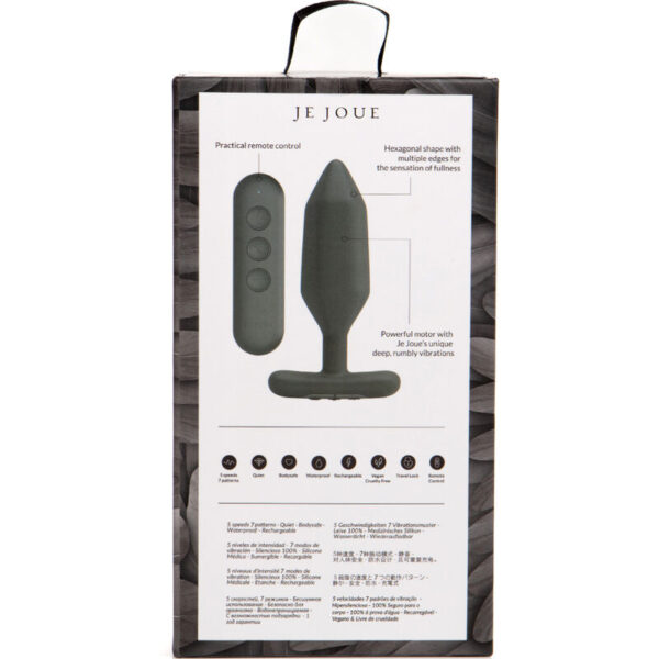 img_150024_8a9acc69cbe8ea62aec8eb7a21901491_1.jpg JE JOUE - ONYX PLUG ANAL VIBRADOR NEGRO