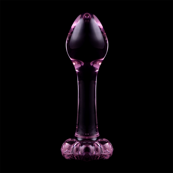 NEBULA SERIES BY IBIZA - MODELO 2 PLUG CRISTAL ROSA 11 CM -O- 3.5 CM