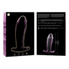 NEBULA SERIES BY IBIZA - MODELO 5 PLUG CRISTAL ROSA 12.5 CM -O- 3.5 CM