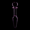NEBULA SERIES BY IBIZA - MODELO 7 PLUG CRISTAL ROSA 13.5 CM -O- 3 CM