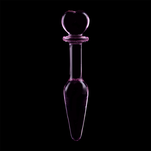 NEBULA SERIES BY IBIZA - MODELO 7 PLUG CRISTAL ROSA 13.5 CM -O- 3 CM
