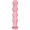 NEBULA SERIES BY IBIZA - MODELO 10 DILDO CRISTAL ROSA 16.5 CM -O- 3.5 CM