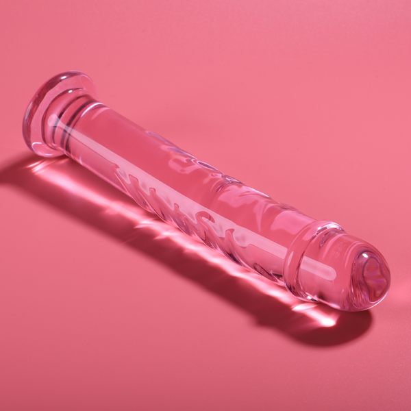 img_150520_fc52d8912e1d31840e03c813e43c2cde_1.png NEBULA SERIES BY IBIZA - MODELO 16 DILDO CRISTAL ROSA 18.5 CM -O- 3 CM
