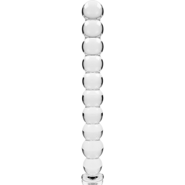 NEBULA SERIES BY IBIZA - MODELO 22 DILDO CRISTAL TRANSPARENTE 21.5 CM -O- 2.5 CM