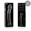 img_151258_c80421ec717c23a6a6fdd1e7381e098e_1.gif NEBULA SERIES BY IBIZA - MODELO 11 DILDO CRISTAL TRANSPARENTE 16 CM -O- 3 CM