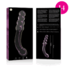 img_151268_8987f250a3bbbca127f0d548c9f759bd_1.gif NEBULA SERIES BY IBIZA - MODELO 14 DILDO CRISTAL ROSA 18.5 CM -O- 3 CM