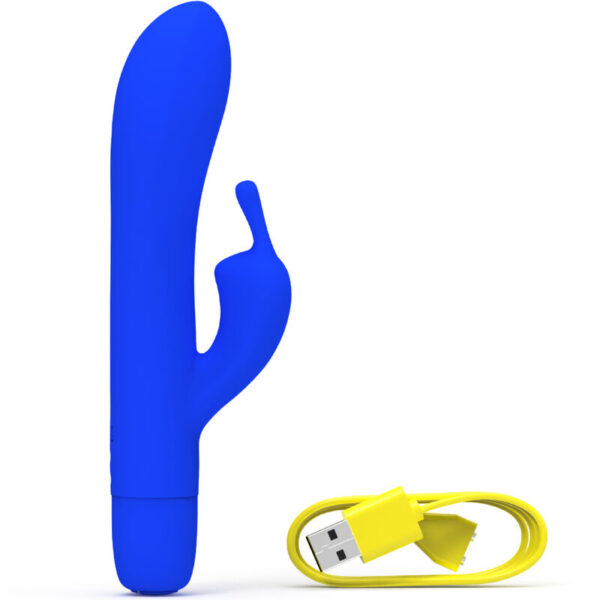 img_151629_64734de126eeda522006c2d69d0fb32d_1.jpg B SWISH - BWILD BUNNY INFINITE CLASSIC VIBRADOR RECARGABLE SILICONA AZUL