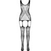 PASSION - ECO COLLECTION BODYSTOCKING ECO BS007 BLANCO