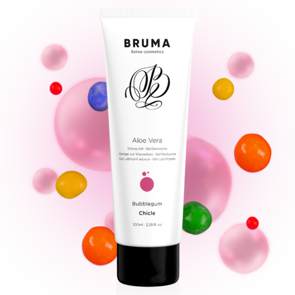 img_152467_149a9e2d6e8c73ae6f6f5ff52a3f5b8b_1.png BRUMA - GEL DESLIZANTE CON ALOE VERA SABOR A CHICLE 100 ML