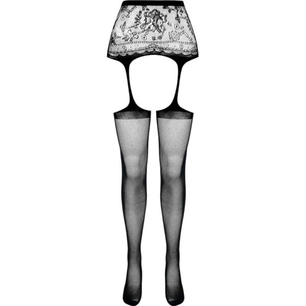 img_154305_40022922eb5b62ffb5ed84972ec9f44b_1.jpg PASSION - S028 MEDIAS CON LIGUERO NEGRO TALLA ÚNICA