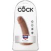 img_155178_3fb932ac46b6e2eb962b1911dcc1402c_1.jpg KING COCK - PENE REALÍSTICO 15 CM CARAMELO