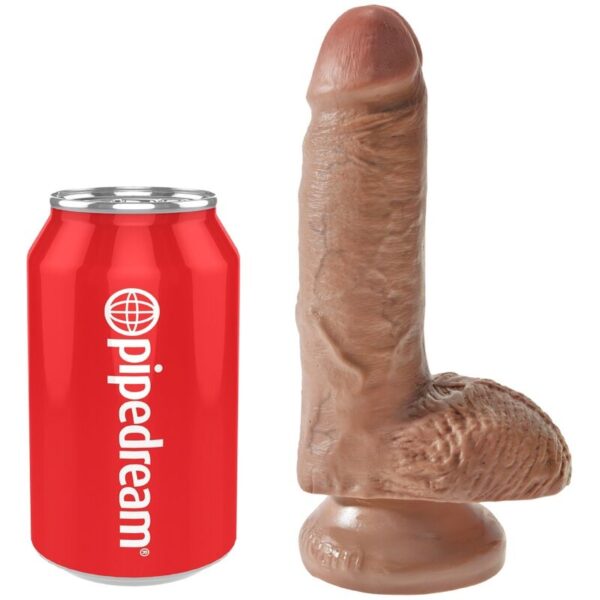 img_155221_687c0d3c604bc18b87ed949f182f7211_1.jpg KING COCK - PENE REALÍSTICO CON TESTÍCULOS 13.2 CM CARAMELO