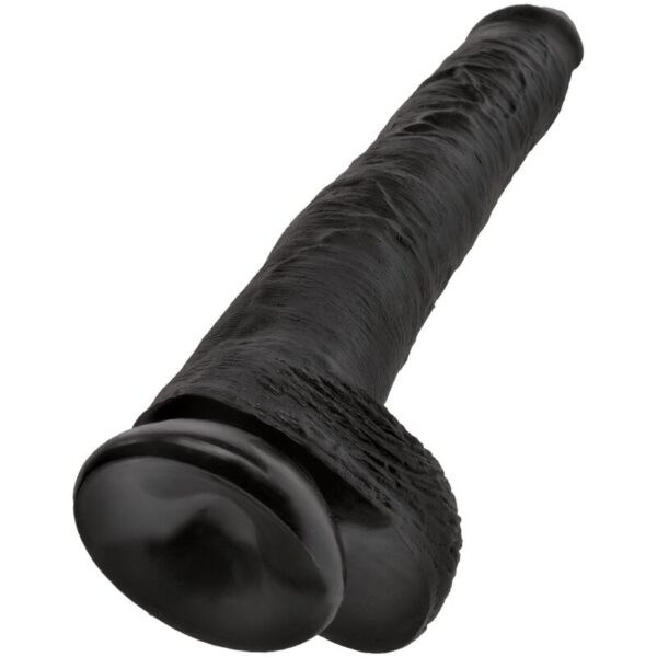 img_155237_9211b62c1aa2d567f8dfd27239b199ee_1.jpg KING COCK - PENE REALÍSTICO CON TESTÍCULOS 30.5 CM NEGRO