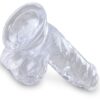 img_155359_7890e8a0c38c8e8faa472c3fa9e25337_1.jpg KING COCK - CLEAR PENE REALÍSTICO CON TESTÍCULOS 10.1 CM TRANSPARENTE