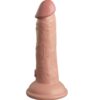 KING COCK - ÉLITE DILDO REALÍSTICO SILICONA 15.2 CM