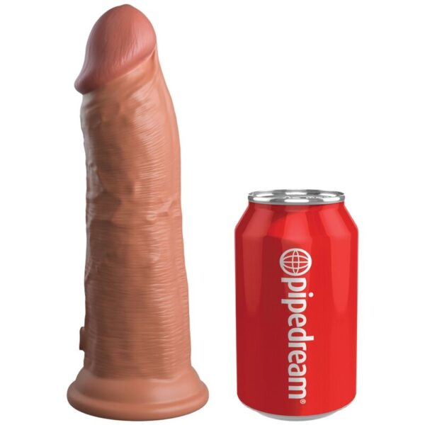 img_156133_fd687b0d9932417d4bf25a168c511ba7_1.jpg KING COCK - ÉLITE DILDO REALÍSTICO SILICONA 20.3 CM CARAMELO