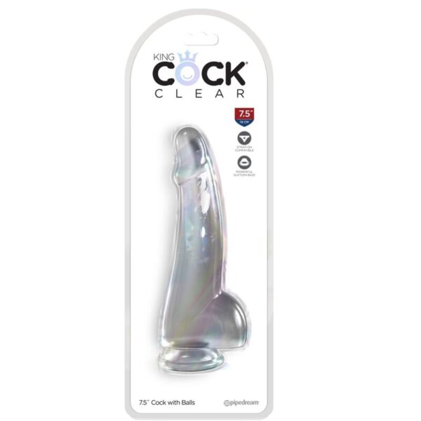 img_156282_ba94621c90a5774e8637c76d4f63a812_1.jpg KING COCK - CLEAR DILDO CON TESTÍCULOS 15.2 CM TRANSPARENTE