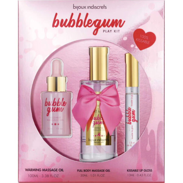 img_156666_60af789e5c1fcc6e3bbe39a98abc855f_1.jpg BIJOUX - INDISCRETS BUBBLEGUM PLAY KIT CON ACEITE GEL & BRILLO DE LABIOS