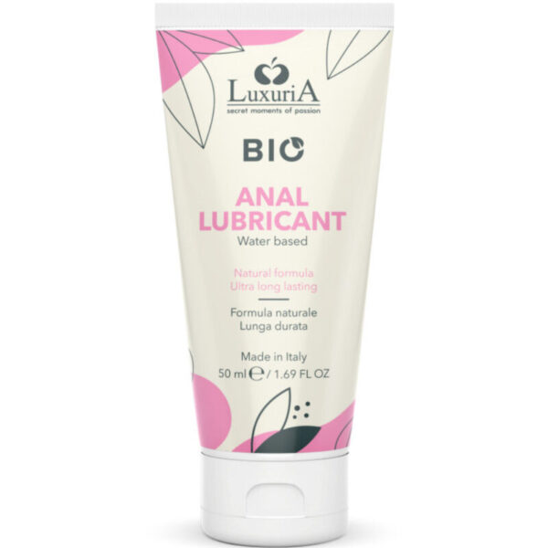 img_157181_82e57a2cc856a0be7e3976dde589b384_1.jpg INTIMATELINE - LUXURIA BIO LUBRICANTE ANAL BASE AGUA 50 ML