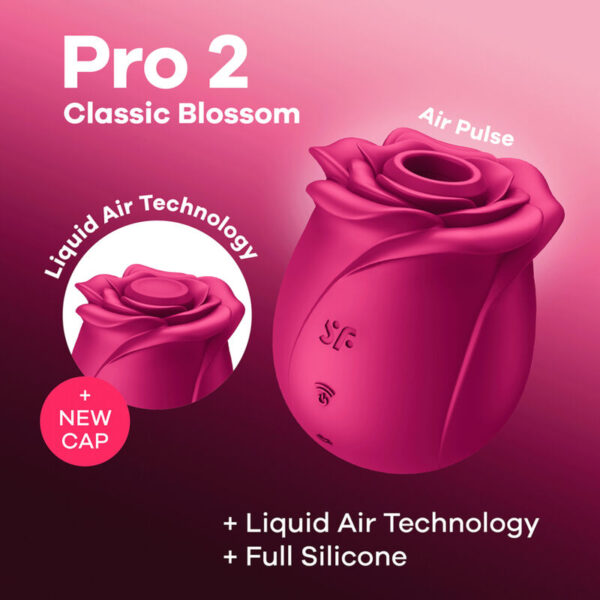 img_157657_d0c2627cbf0c1689ffc625c63861ef89_1.jpg SATISFYER - AIR PULSE PRO 2 CLASSIC BLOSSOM VIBRADOR