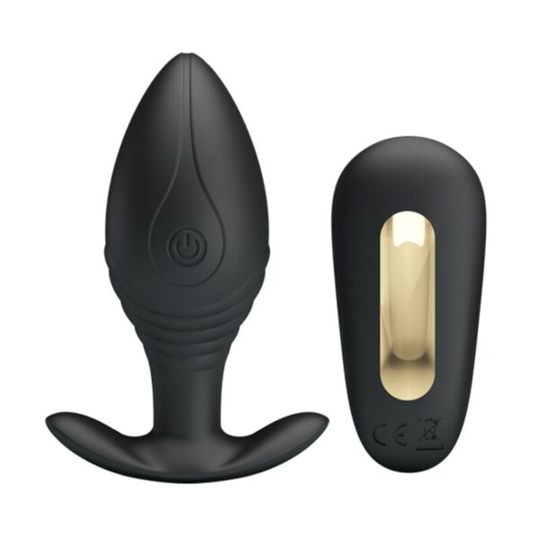 img_160866_0dbfb8818dc1e12823697f0bdaa31f83_1.jpg PRETTY LOVE - REGINA PLUG ANAL VIBRADOR RECARGABLE NEGRO